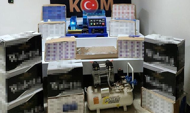 Elazığ'da kaçakçılık operasyonu