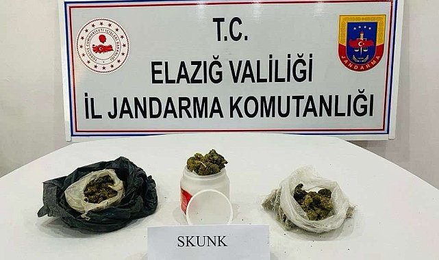 Elazığ'da uyuşturucuyla mücadele: 1 gözaltı