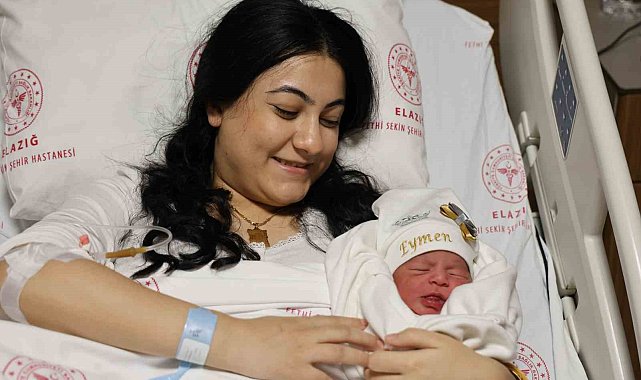 Elazığ'da yeni yılda 3 erkek bebek dünyaya geldi