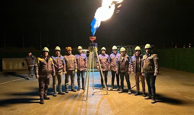 Elazığ'ın bir ilçesi daha doğalgaza kavuştu