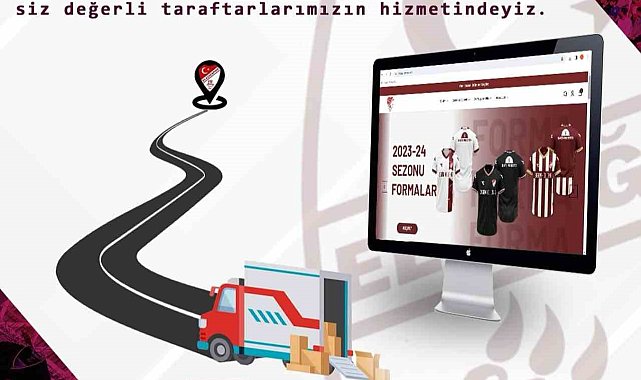 Elazığspor Store online satışlara başladı