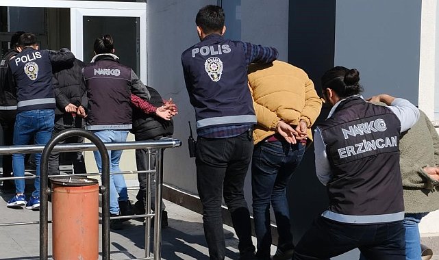 Erzincan'da 2023 yılında uyuşturucu ticareti yaptığı gerekçesiyle 75 kişi tutuklandı