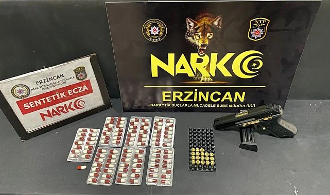 Erzincan'daki uyuşturucu operasyonunda 1 zanlı tutuklandı
