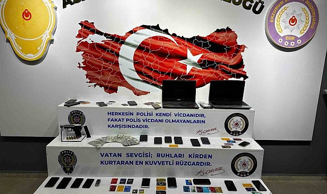 Erzurum merkezli 10 ilde dolandırıcılık operasyonu