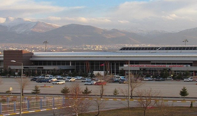 Erzurum'dan bir yılda 1 milyon 47 bin kişi uçtu