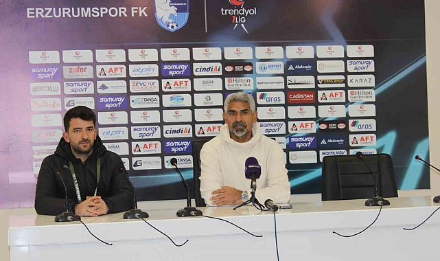 Erzurumspor FK - Bodrum FK maçının ardından
