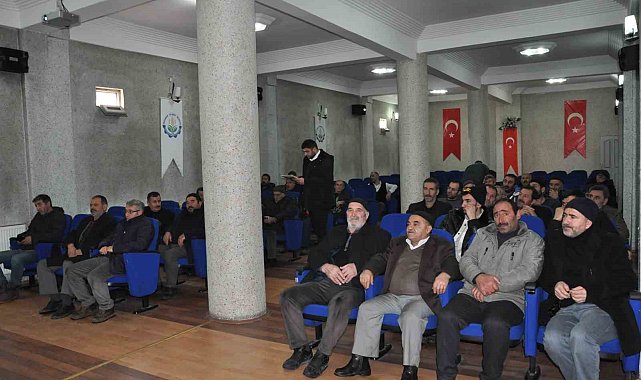 ETB Başkanı Hakan Oral, süt üreticileri ile bir araya geldi