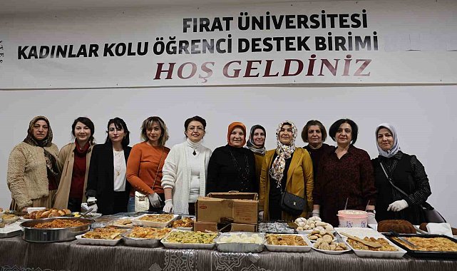 Fırat Üniversitesinden sınav heyecanına 'lezzetli' destek