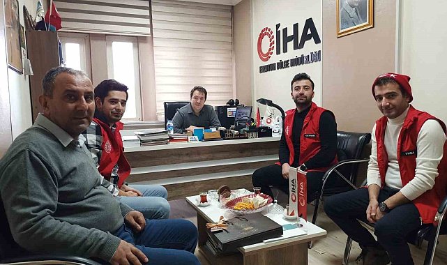 Gençlik liderlerinden İHA'ya ziyaret