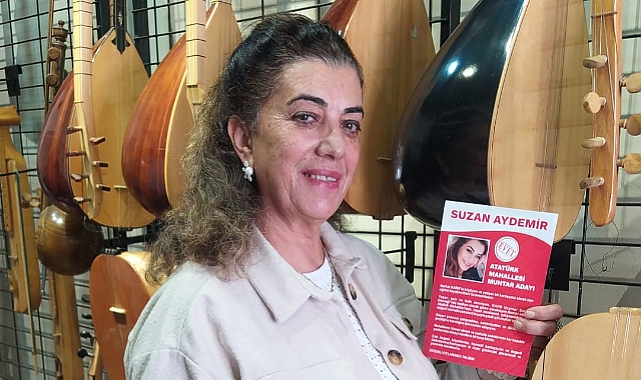 Halk ozanı Suzan Aydemir muhtar adayı