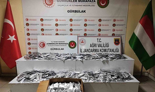 İran sınırında değeri 2 milyon 750 bin lira olan botoks ele geçirildi