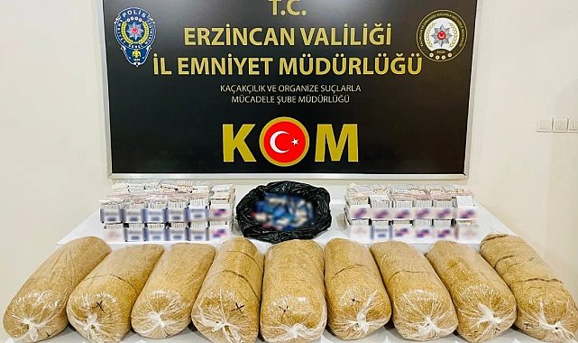 Kaçak sigara operasyonunda 1 şüpheli gözaltı alındı