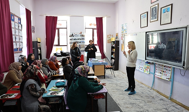 Kadın çiftçilere eğitim verildi