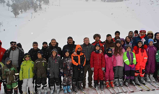 Karın yıldızları Sarıkamış'ta