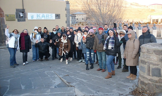 Kars’a turist akını