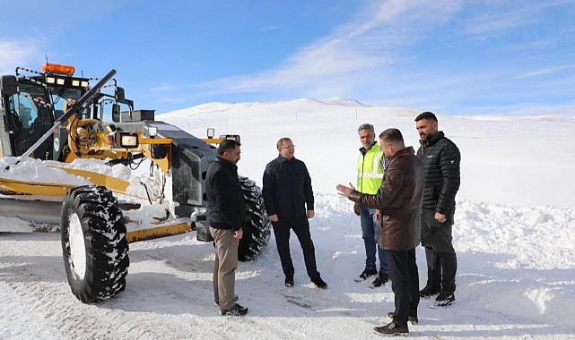 Kars'ta 4 köy yolu ulaşıma kapalı