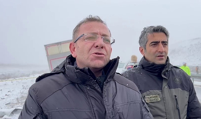 Kars'ta zincirleme trafik kazası: İki yolcu otobüsü ve kamyon birbirine girdi