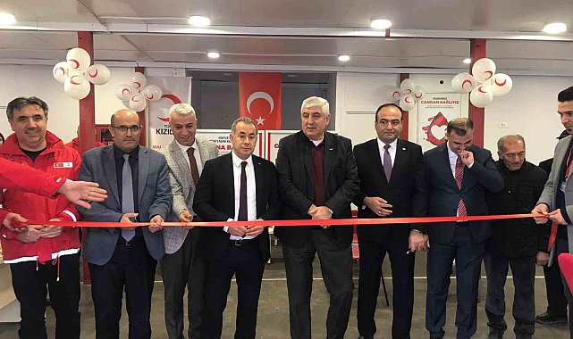 Kızılay Kan Merkezi yeni yerinde hizmete başladı