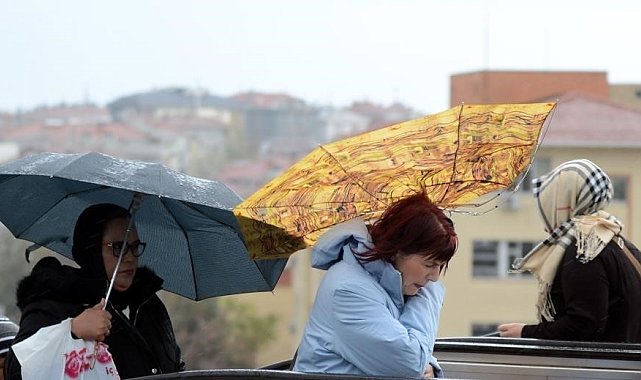 Meteorolojiden kuvvetli rüzgar ve fırtına uyarısı