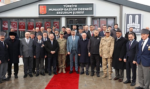 Muharip Gaziler'e yeni hizmet binası