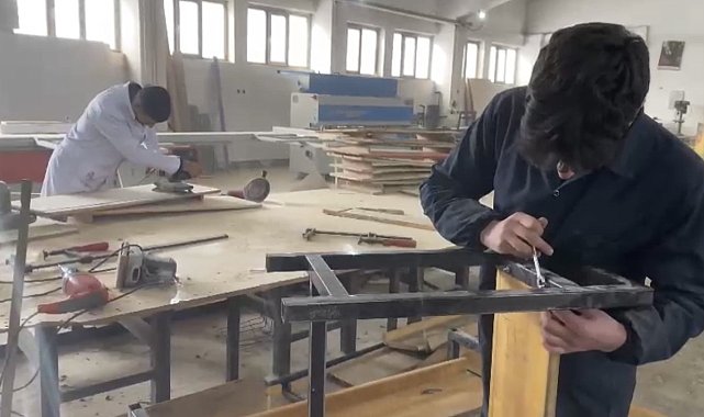 Okul değil sanki atölye