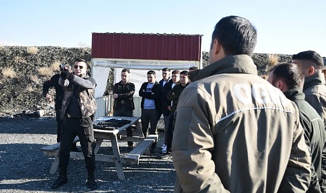 Orman Muhafaza Memurlarına silah kullanma eğitimi verildi