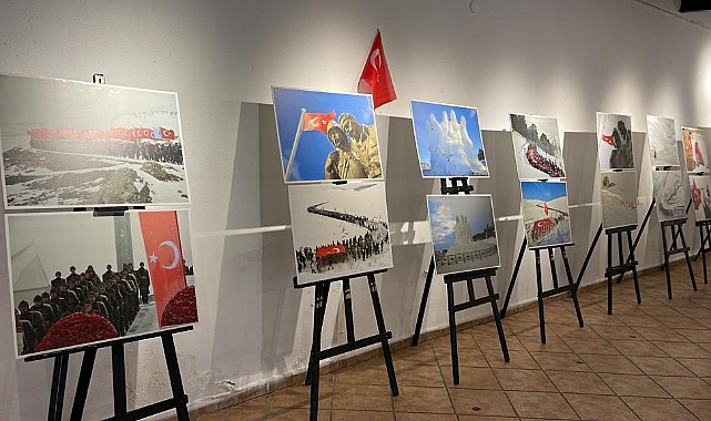 Sarıkamış'ta "Beyaz Hüzün" sergisi İzmit'te ilgi gördü