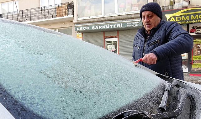 Sarıkamış'ta soğuk hava etkili oluyor