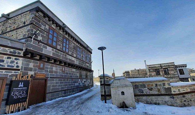 Sekmen; "ERGES Konağı tarihi yaşatıyor"