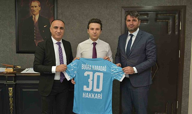 Sportif kulüp yöneticilerinden Karadağ'a ziyaret