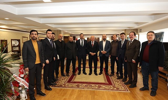 TDED ve ŞEHİRDER'den Başkan Sekmen'e ziyaret