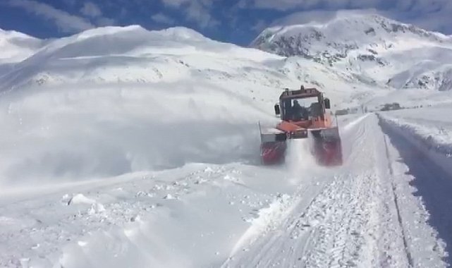 Tunceli'de 215 köy yolu ulaşıma açıldı