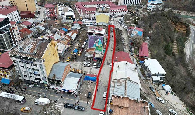 Tunceli'de caddenin araç trafiğine kapatılması anketle belirlenecek