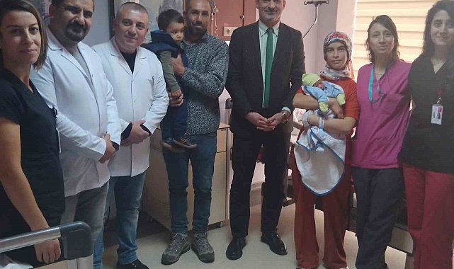 Tunceli'de yeni yılın ilk bebeği doğdu