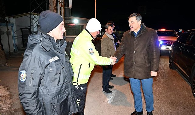 Vali Çiftçi'den yeni yıl mesaisi