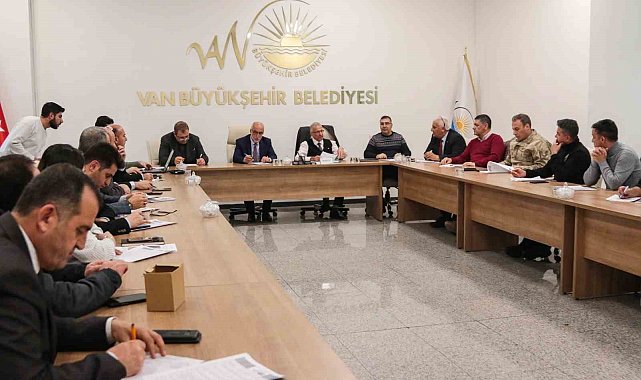 Van&#039;da 2024&#039;ün ilk UKOME toplantısı yapıldı
