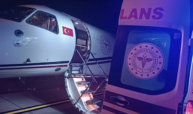 Van'da 3 aylık bebek ambulans uçakla Ankara'ya sevk edildi