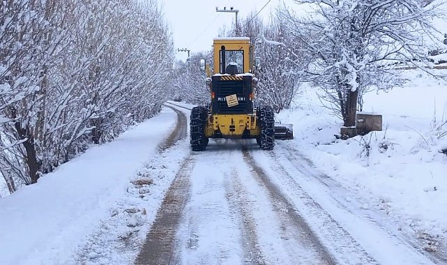 Van'da 303 yerleşim yerinin yolu ulaşıma kapandı
