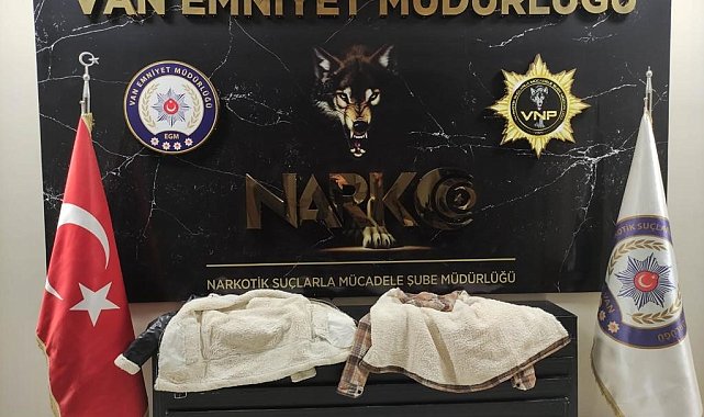 Van'da 4 kilo 200 gram metamfetamin ele geçirildi