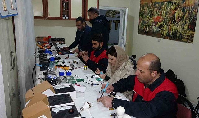 Van'da elektromanyetik dalgalar yayarak hareketleri tespit eden cihaz üretildi