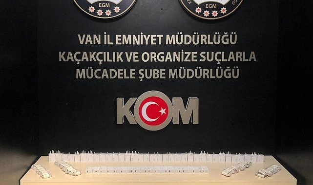 Van'da gümrük kaçakçılığı operasyonları