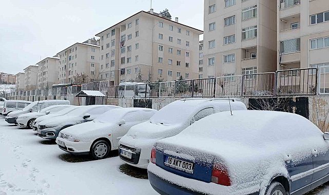 Van'da kar yağışı hayatı olumsuz etkiledi