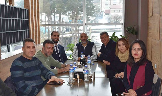 VEDAŞ heyeti gazetecilerle bir araya geldi