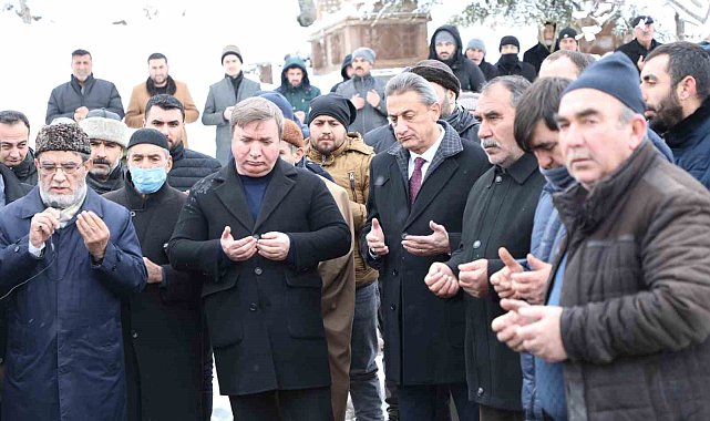 Vefat eden Erzincan Valisi Aydoğdu'nun babaannesi son yolculuğuna uğurlandı