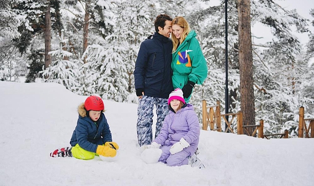 Wilma Elles Sarıkamış'ta kayak tatilinde