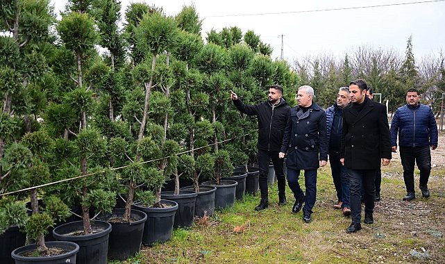 Yeşilyurt Belediyesi fidanlık alanı, Yeşilyurt'a nefes oluyor
