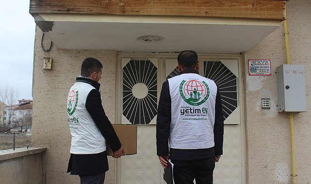 Yetimeli Derneğinden ihtiyaç sahiplerine yardım