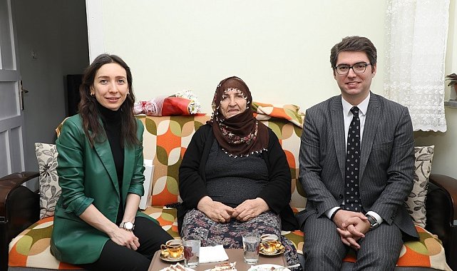 73 yaşındaki Güler Teyze'ye doğum günü sürprizi