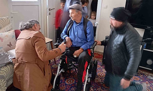 85 yaşındaki Enver Dede artık istediği gibi gezebilecek