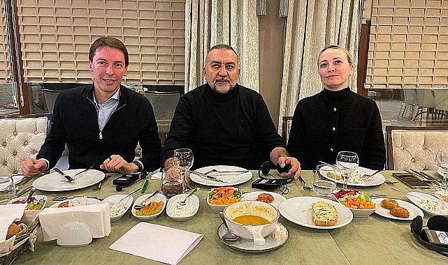 AB Türkiye Delegasyonu heyeti Alibeyoğlu ile görüştü